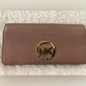 Michael Kors leather wallet